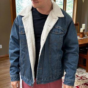 Wrangler® Western Sherpa Lined Denim Jacket